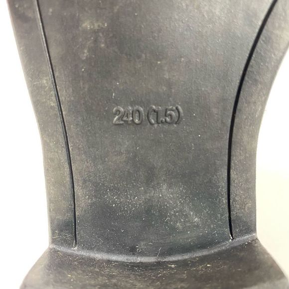 Leather ankle high booties - Picture 8 of 10